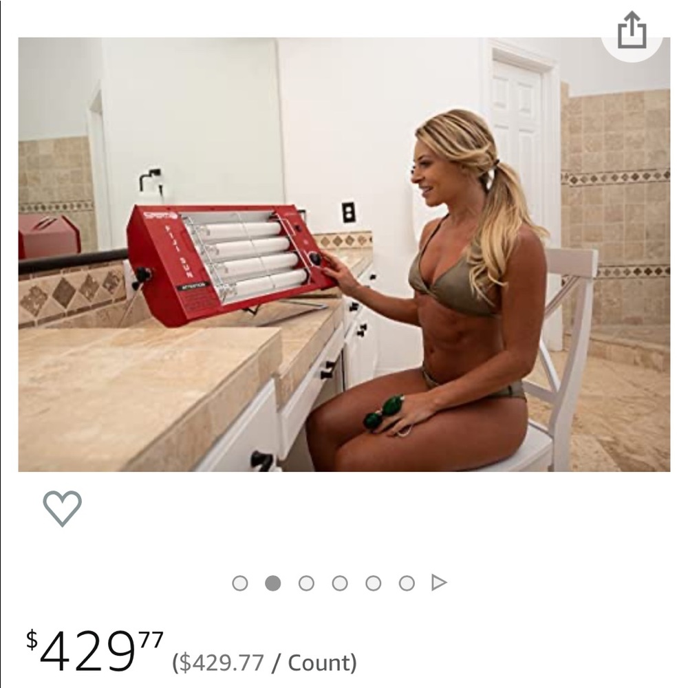 At home tanning lamp - BRAND NEW IN OPENED BOX